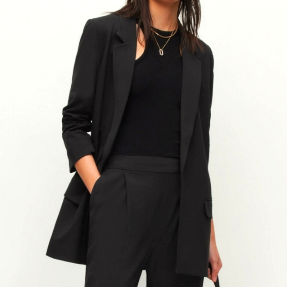 All Saints Aleida Open Front Blazer
